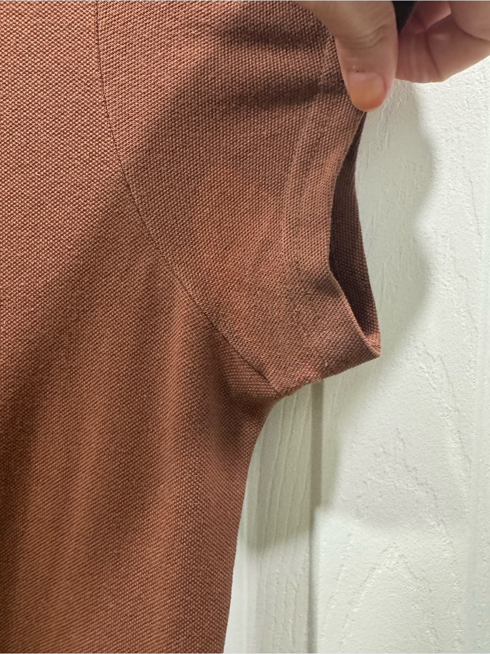 Lacoste Brown Polo Dress - Short Sleeve - Picture 6 of 9